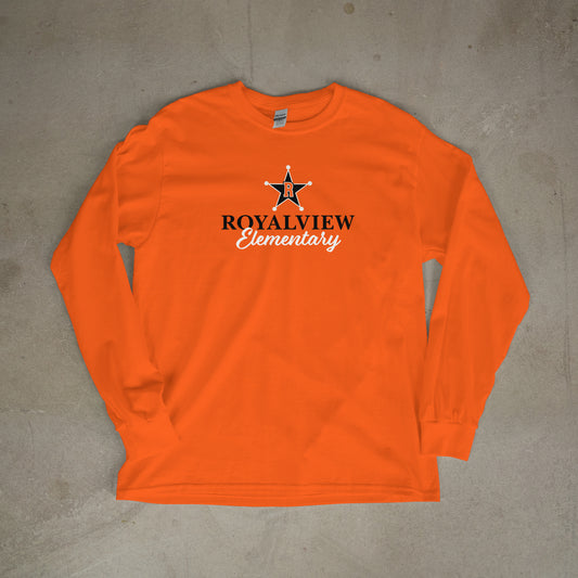 Royalview Elementary w/ R Star Long Sleeve Tee